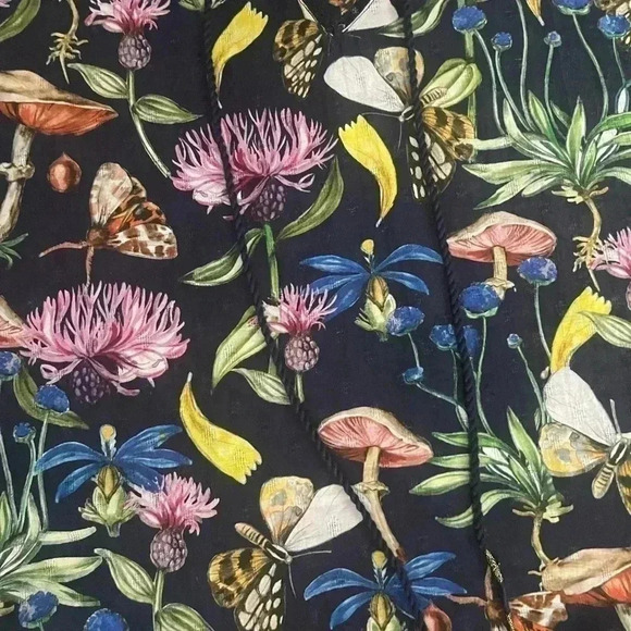 TRYB Anthropologie floral swimsuit beach cover-up fairy core whimsical - Picture 5 of 8